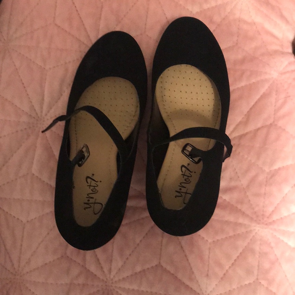 Black heels